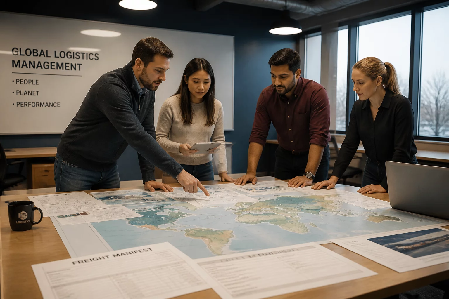 International freight dispatch workshop